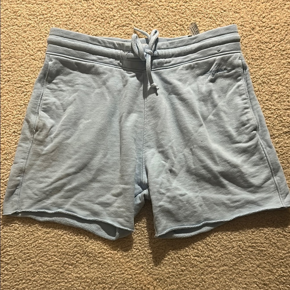 Hollister Blue Athletic Shorts Elastic Waistband Comfortable Fit